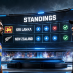 Sri Lanka National Cricket Team Vs New Zealand National Cricket Team Standings