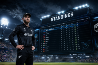 New Zealand National Cricket Team Standings