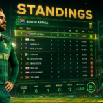 South Africa National Cricket Team Standings