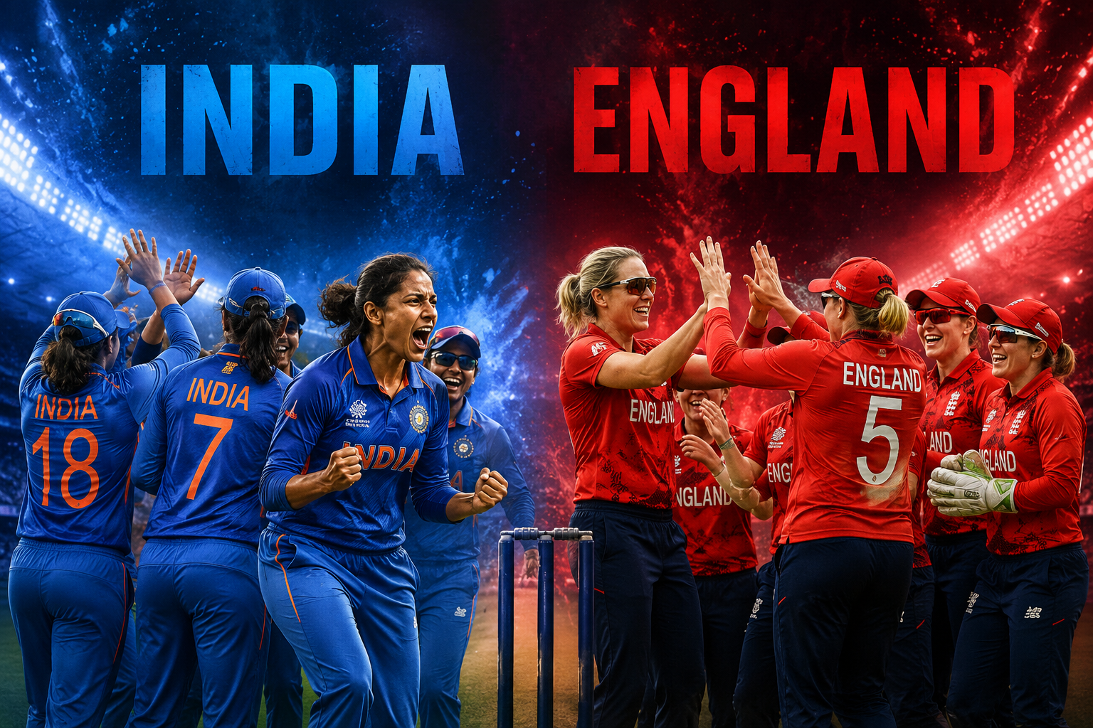 India Women's National Cricket Team Vs England Women's National Cricket Team Stats