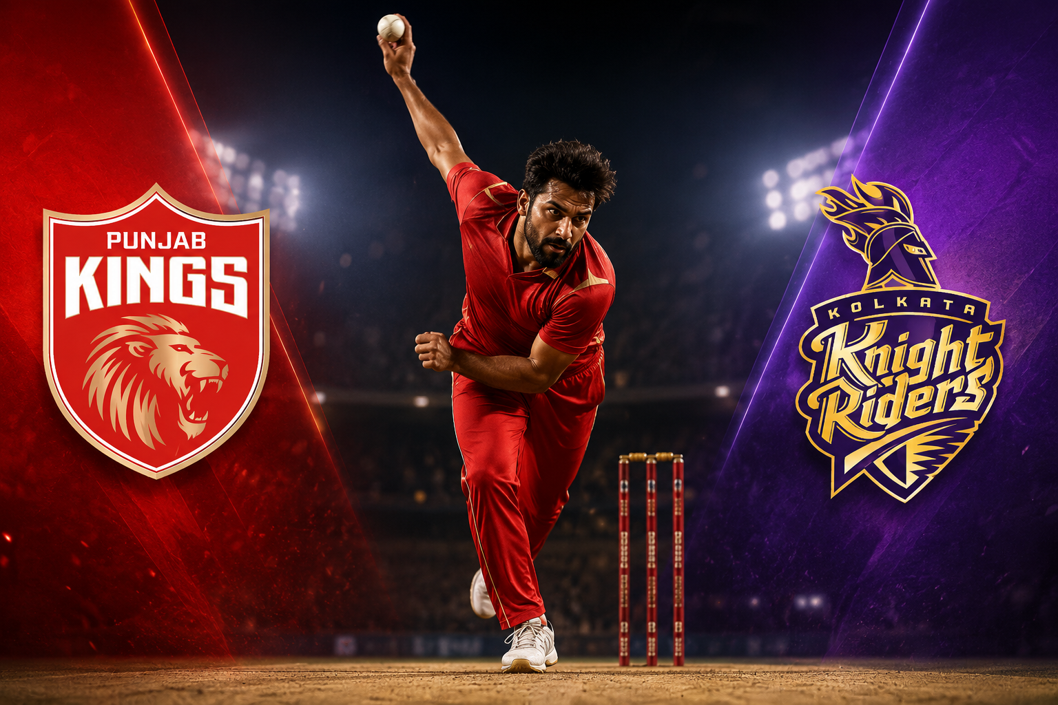 Punjab Kings Vs Kolkata Knight Riders Stats