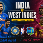 India National Cricket Team Vs West Indies Cricket Team Players
