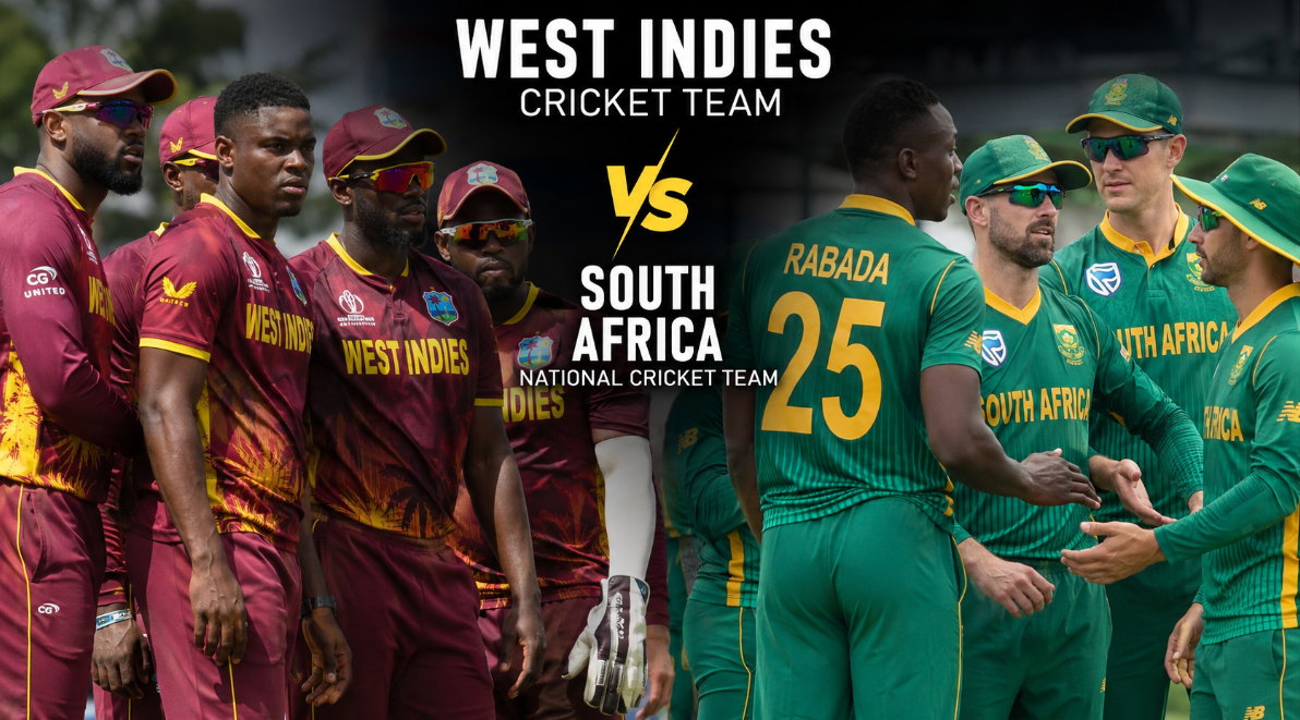 West Indies Cricket Team Vs South Africa National Cricket Team Timeline