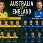 Australian Men’s Cricket Team Vs England Cricket Team Players