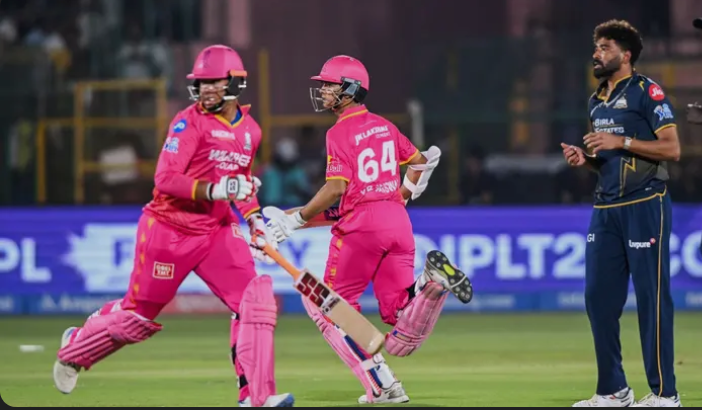 gujarat titans vs rajasthan royals standings