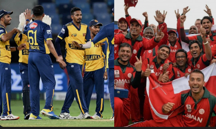 oman national cricket team vs sri lanka national cricket team standings