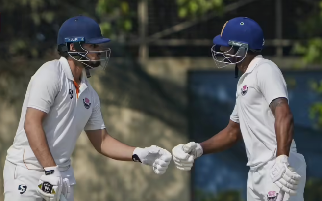 mumbai cricket team vs jammu and kashmir cricket team standings