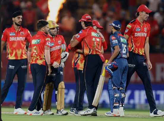 punjab kings vs lucknow super giants standings