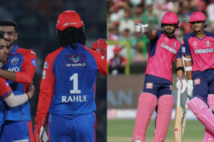 delhi capitals vs rajasthan royals standings