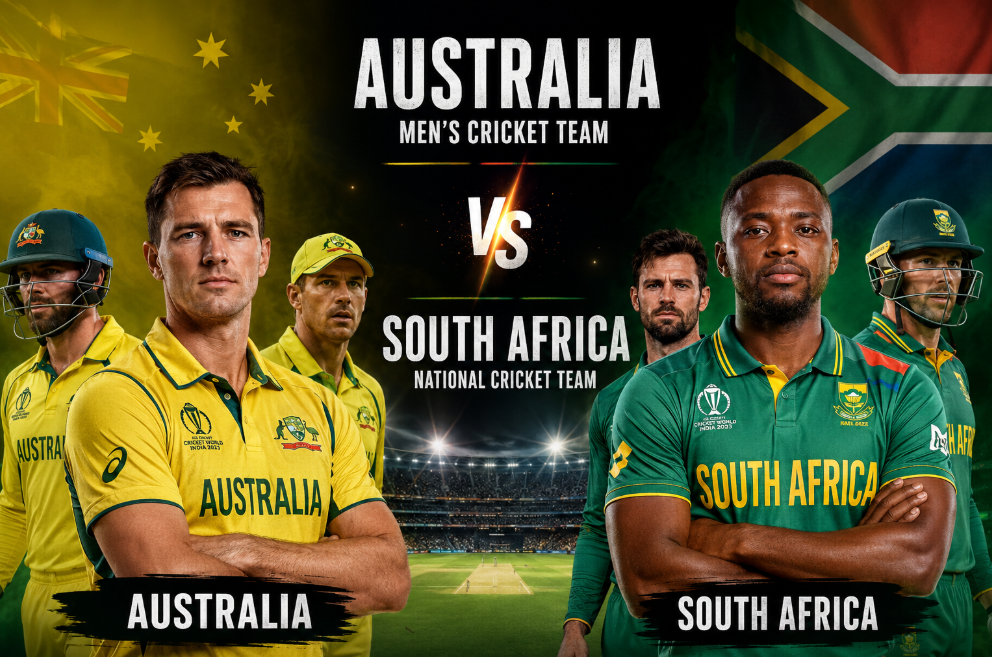 Australian Men’s Cricket Team Vs South Africa National Cricket Team Players