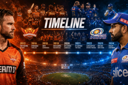 Sunrisers Hyderabad Vs Mumbai Indians Timeline