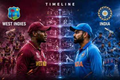 West Indies Cricket Team Vs India National Cricket Team Timeline